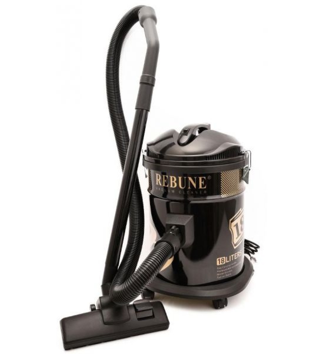 Vacuum Cleaner with 18L 1800W Storage Box RE-9-014 Black